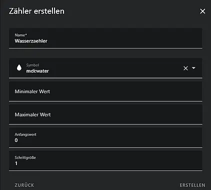Wasserzähler Helfer