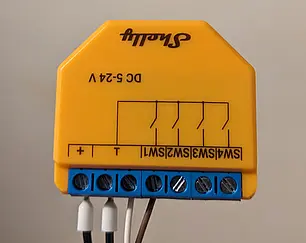 Shelly für Reedkontakt Wasserzähler