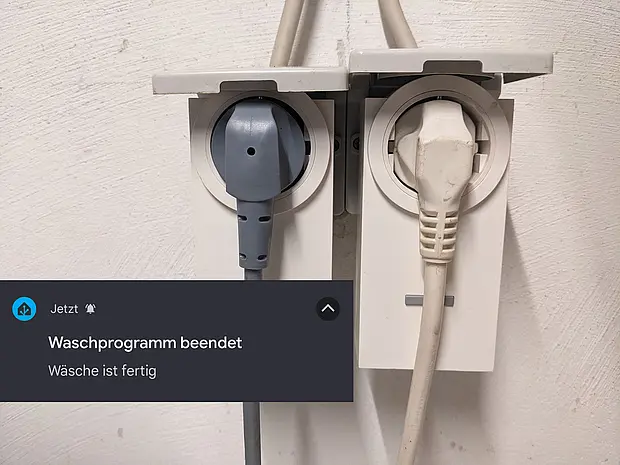 Waschmaschine Aktoren für Push-Message