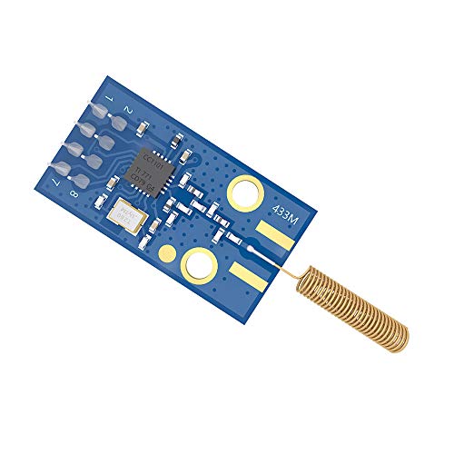 EBYTE E07-M1101D-TH 433 MHz CC1101 Funk-RF-Modul, 500 m, SPI SMD, RF-Sender und Empfänger, 433 MHz, mit Federantenne