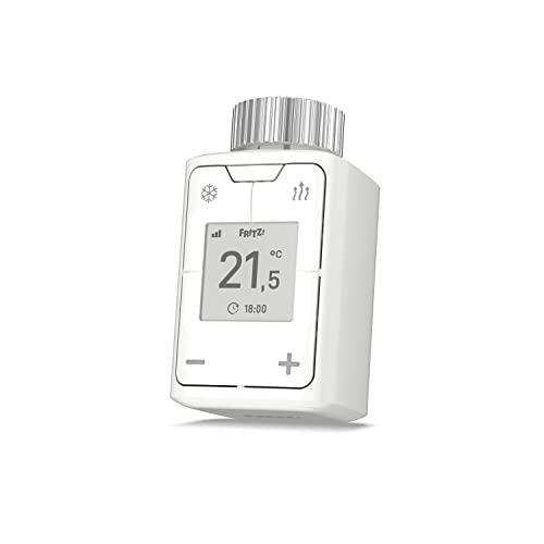 FRITZ!DECT 302 | intelligenter Heizkörperregler | effizientes Heizen & hoher Komfort | kompatibel mit gängigen Heizkörpern | komfortable Steuerung per App & Display | einfache Einrichtung