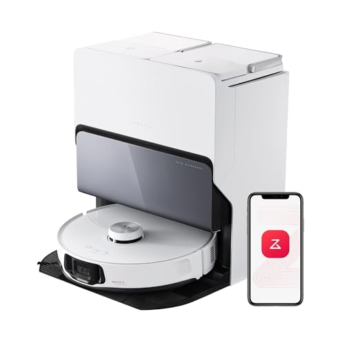 roborock S8 MaxV Ultra Saugroboter mit Wischfunktion&Hebarem Wischmopp, 10.000 Pa, 60 °C Heißwasser-Moppwäsche, All-in-One-Dock (Generalüberholt)