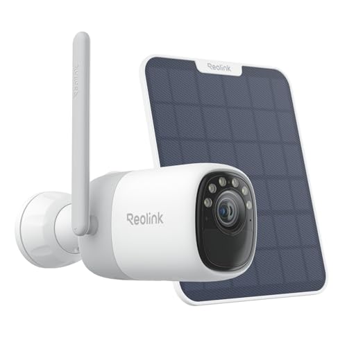 Reolink Altas, 2K 4MP Überwachungskamera Aussen Solar mit 20000mAh Akku, 10s Voraufzeichnung, ColorX-Nachtsicht, WLAN Kamera Outdoor mit Wi-Fi 6, KI Mensch-/Fahrzeug-/Tiererkennung, mit Solarpanel