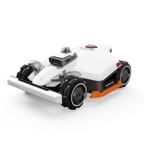 MAMMOTION LUBA 3 AWD 3000 Mähroboter ohne Begrenzungskabel für 3000㎡, 360° LiDAR+NetRTK+KI Vision Tri-Fusion-Positionierung, AWD für 80% Steigungen, Auto-Kartierung, bis zu 30 Zonen, 12Ah-AKKU